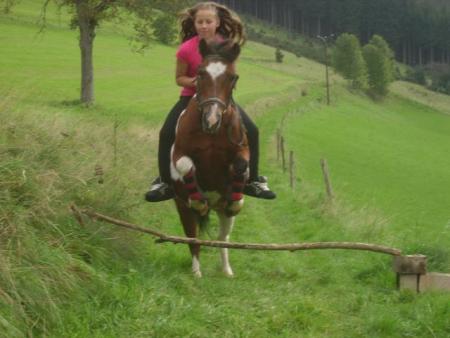 lea et mimi en plaine action !!